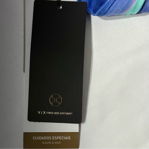 Vix PaulaHerManny NWT Mani Square Bandeau Multi - Picture 3 of 16